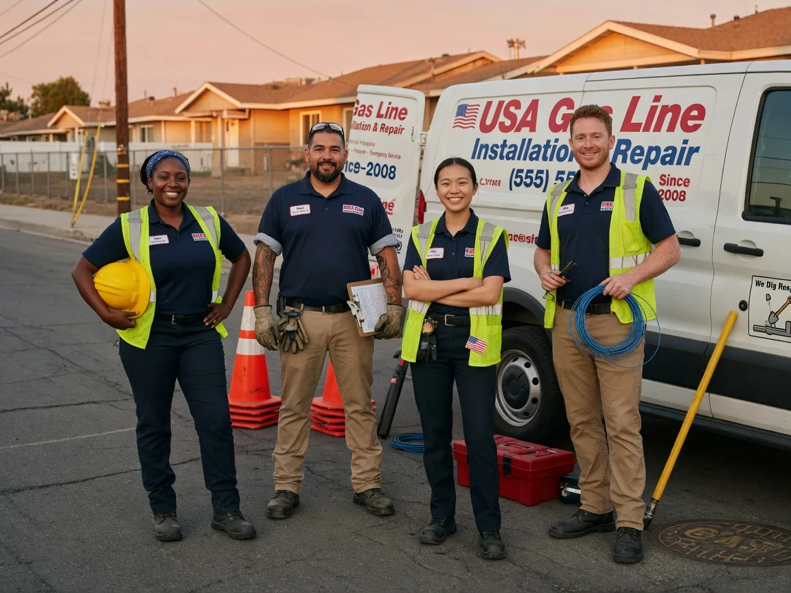 Gas Line Installation company in New London, WI