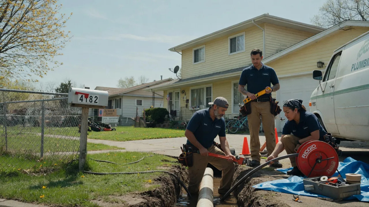 Gas Line Repair in New London, WI near me